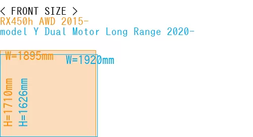 #RX450h AWD 2015- + model Y Dual Motor Long Range 2020-